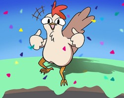 ¿Por qué la gallina cruzó la calle?